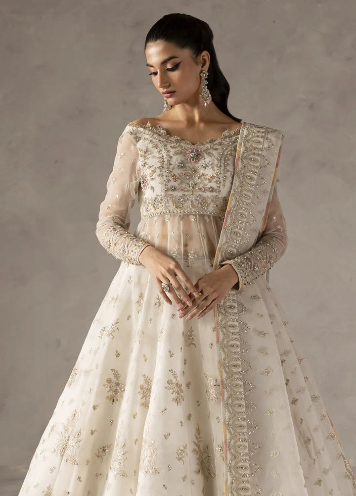 Elysee by Imran Ramzan Embroidered Organza Suits Unstitched 3 Piece IR25EF Fleur de Lueur - Formals Collection