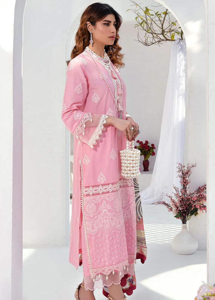 Elysia By Fiona Pret Embroidered Lawn 3 Piece Suit For Girls Prestige