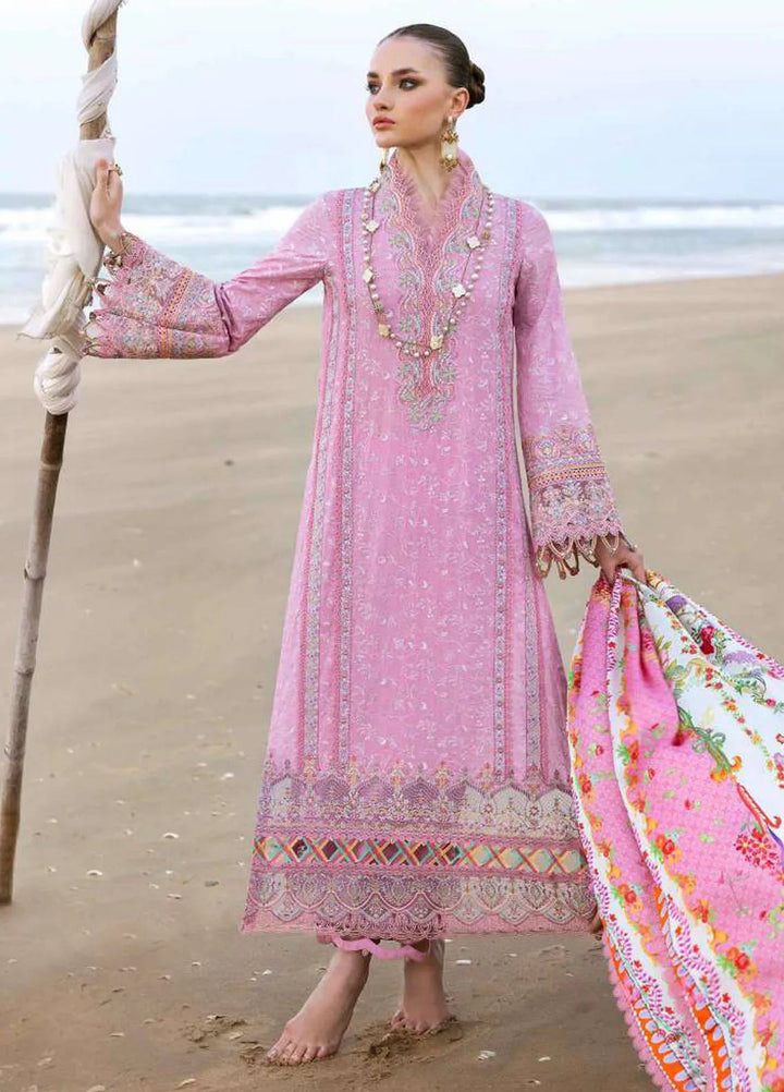 Elysia by Kanwal Malik Embroidered Lawn Suits Unstitched 3 Piece KM24E Ariana - Summer Collection