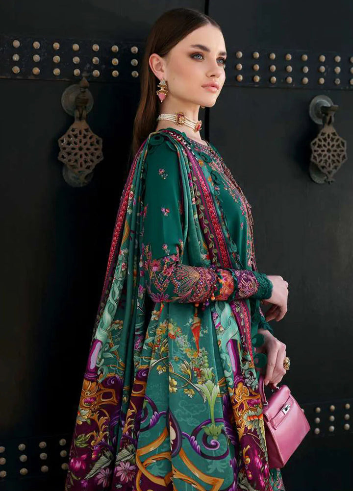 Elysia by Kanwal Malik Embroidered Lawn Suits Unstitched 3 Piece KM24E Sierra - Summer Collection