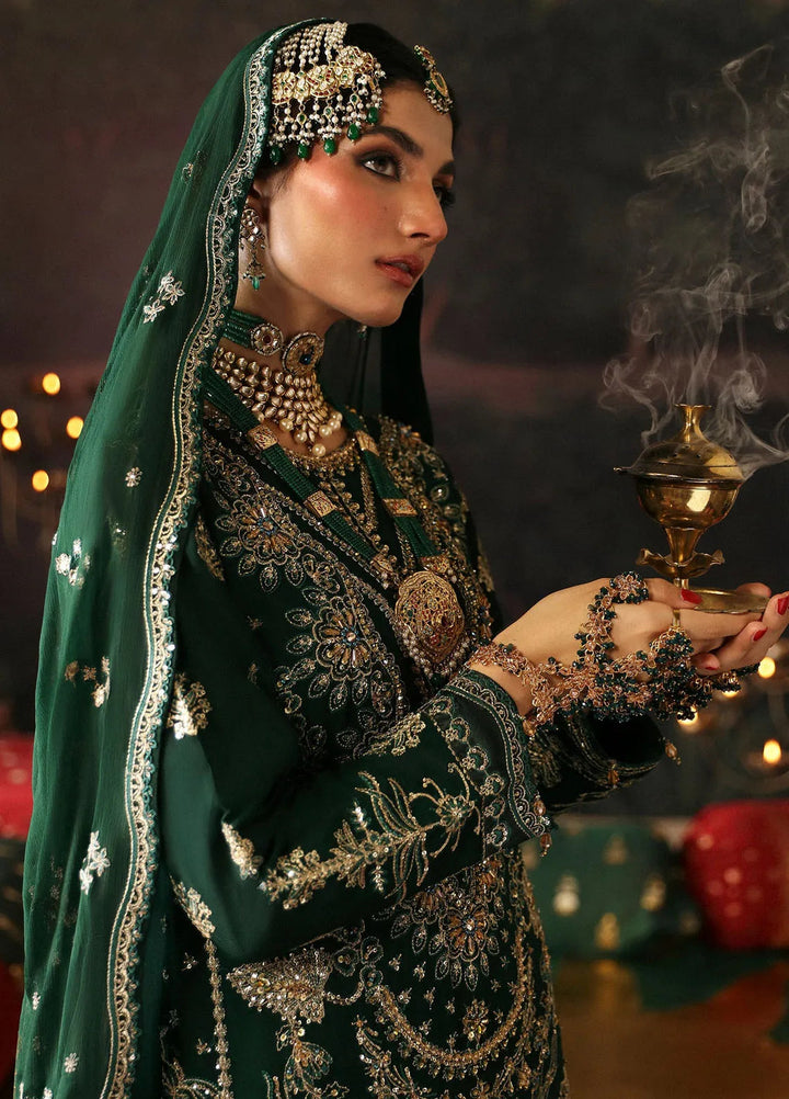 Emaan Adeel Embroidered Chiffon Suits Unstitched 3 Piece EA24DD Baigam Bano - Formals Collection