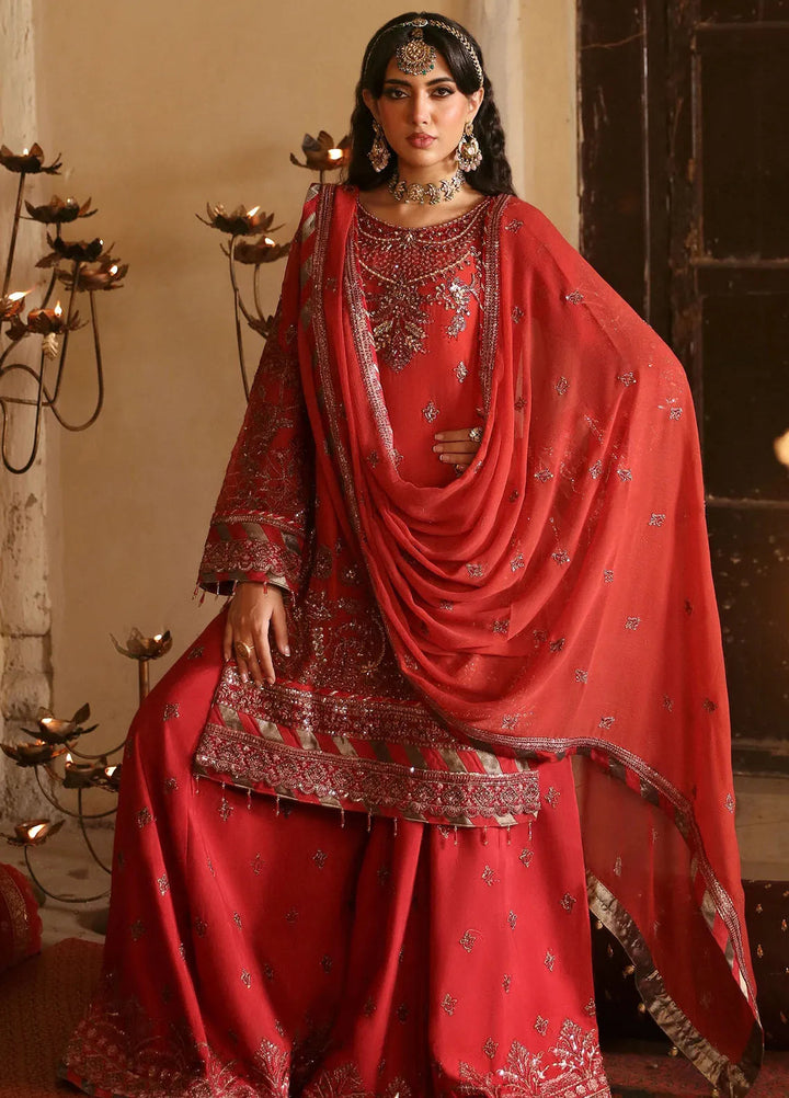 Emaan Adeel Embroidered Chiffon Suits Unstitched 3 Piece EA24DD Koyal - Formals Collection