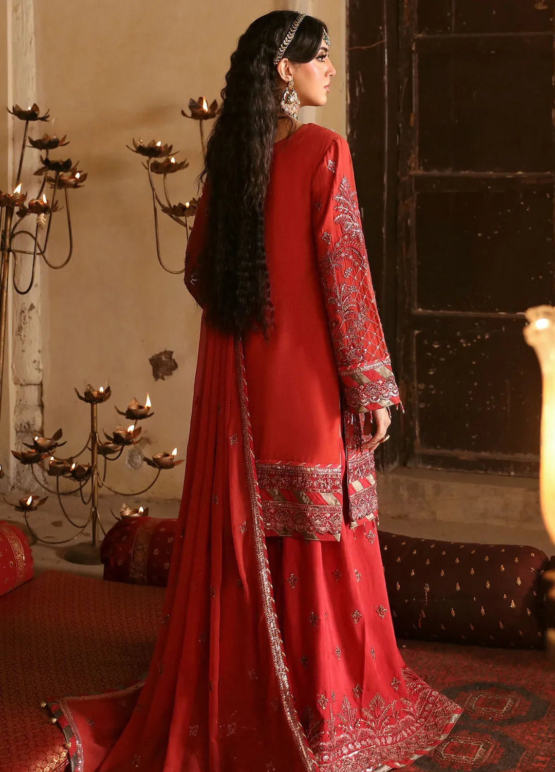 Emaan Adeel Embroidered Chiffon Suits Unstitched 3 Piece EA24DD Koyal - Formals Collection