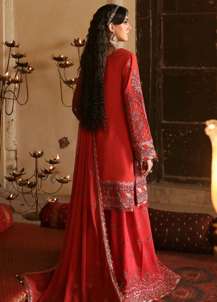 Emaan Adeel Embroidered Chiffon Suits Unstitched 3 Piece EA24DD Koyal - Formals Collection