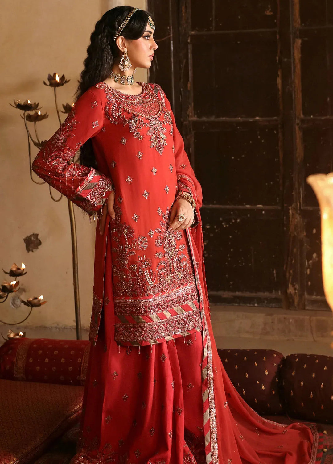 Emaan Adeel Embroidered Chiffon Suits Unstitched 3 Piece EA24DD Koyal - Formals Collection