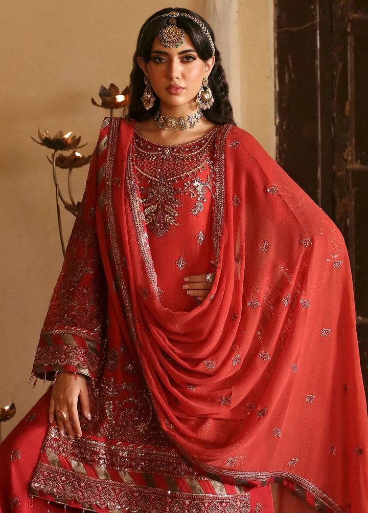 Emaan Adeel Embroidered Chiffon Suits Unstitched 3 Piece EA24DD Koyal - Formals Collection