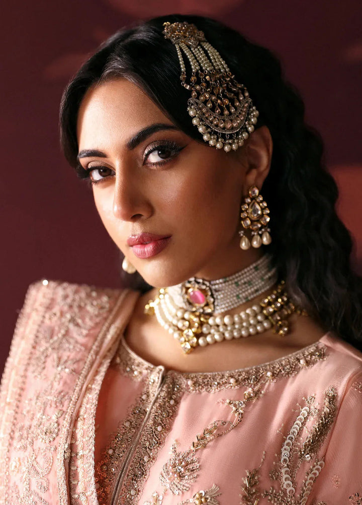 Emaan Adeel Embroidered Chiffon Suits Unstitched 3 Piece EA24DD Nisha - Formals Collection