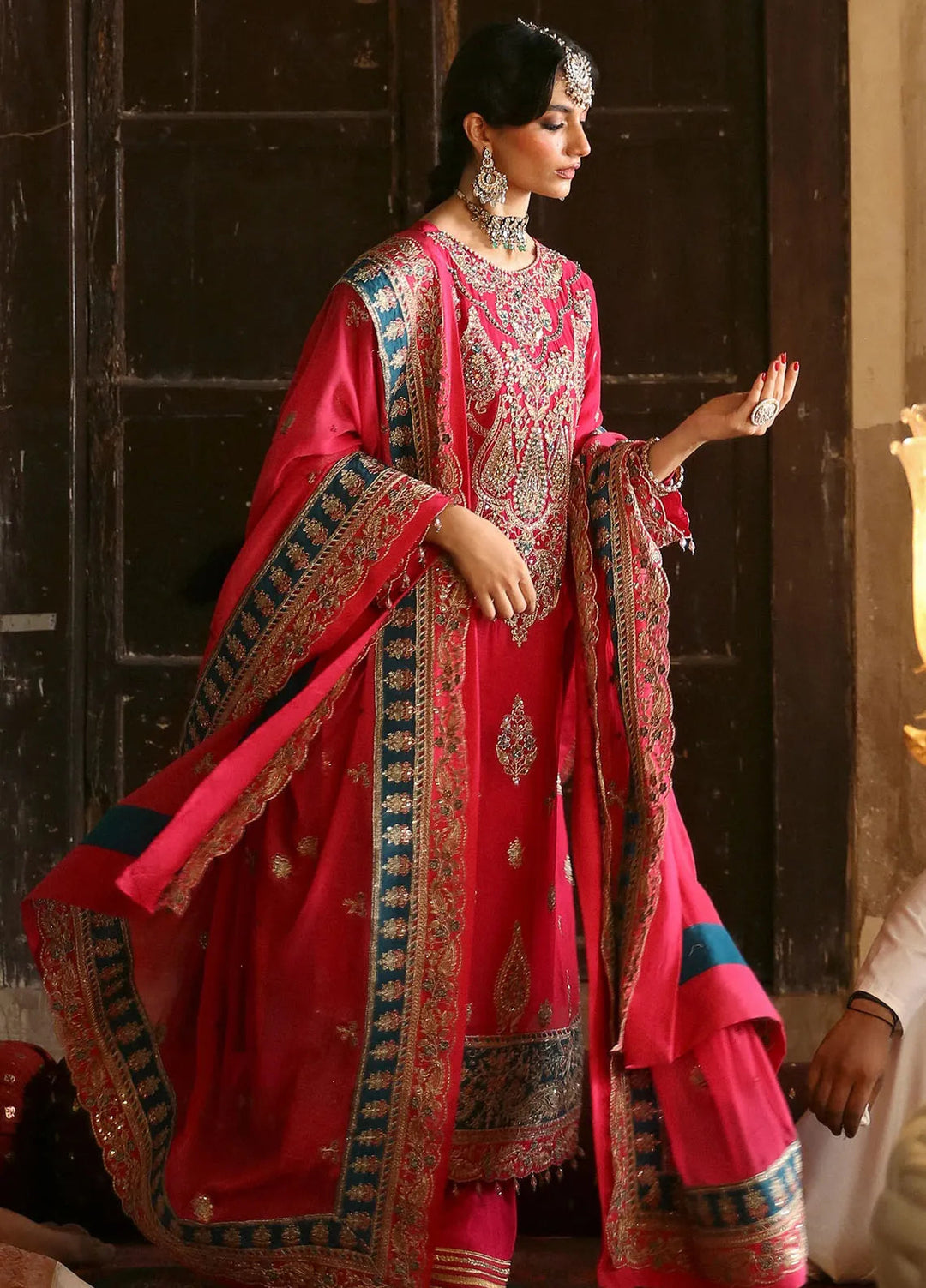 Emaan Adeel Embroidered Chiffon Suits Unstitched 3 Piece EA24DD Saanvi - Formals Collection