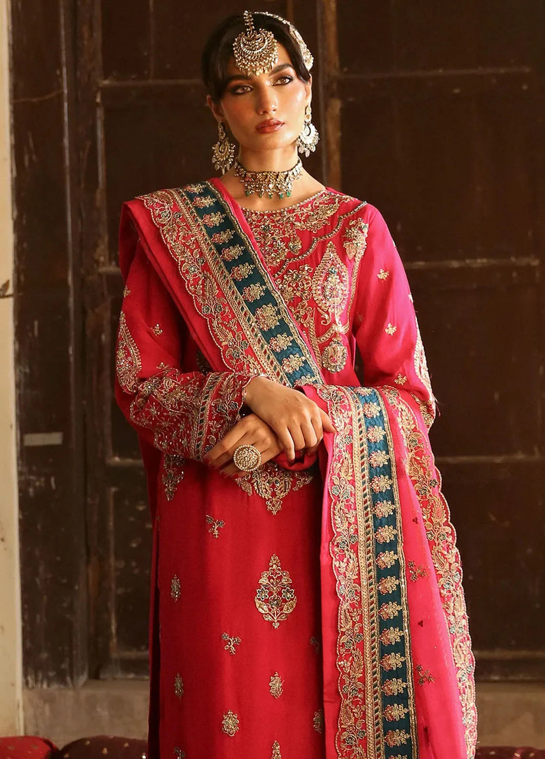 Emaan Adeel Embroidered Chiffon Suits Unstitched 3 Piece EA24DD Saanvi - Formals Collection