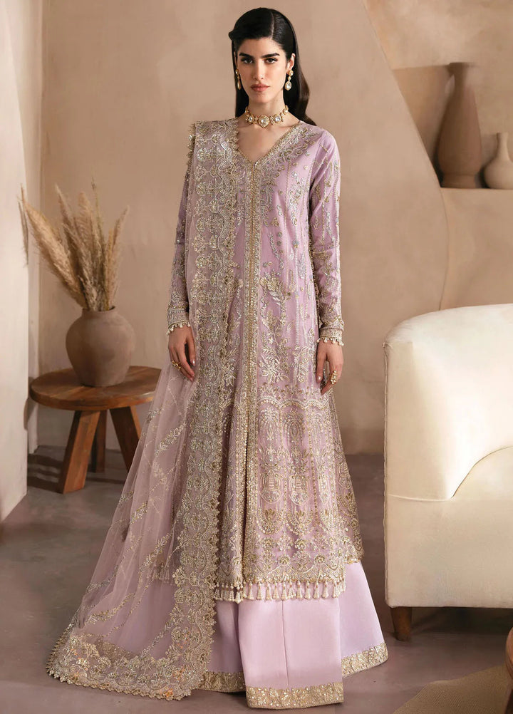 Emaan Adeel Embroidered Net Suit Unstitched 3 Piece EA25CC Rosaria - Luxury Collection