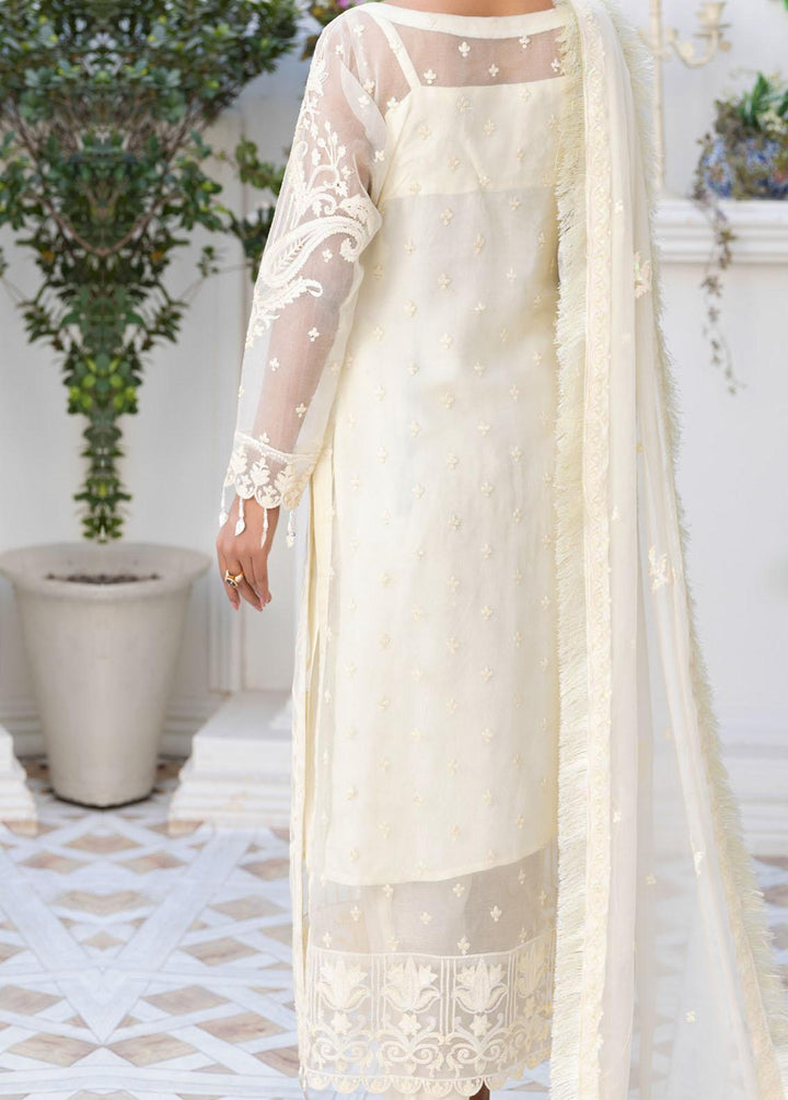 Le Festa By Emaan Adeel Embroidered Chiffon Suits Unstitched 3 Piece EA21-FP4 LF-408 - Premium Collection
