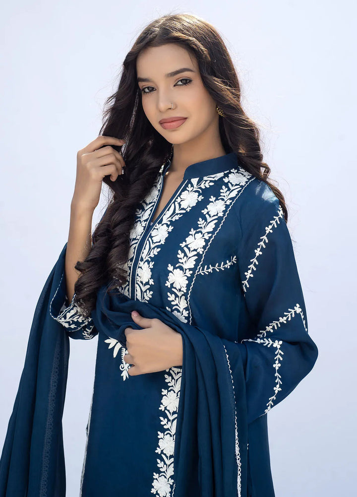 Eman Butt Pret Embriodered Russian silk 3 Piece Suit Alice