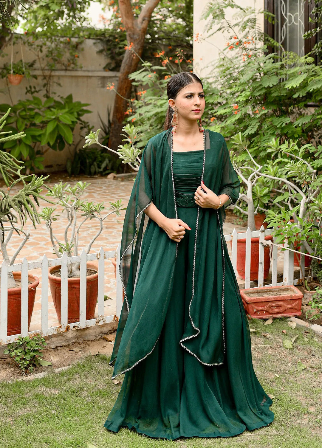 Eman Butt Pret Embroidered Chiffon 3 Piece Suit Amal