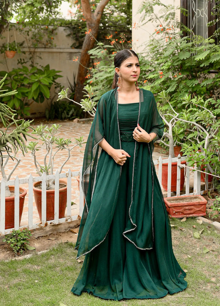 Eman Butt Pret Embroidered Chiffon 3 Piece Suit Amal