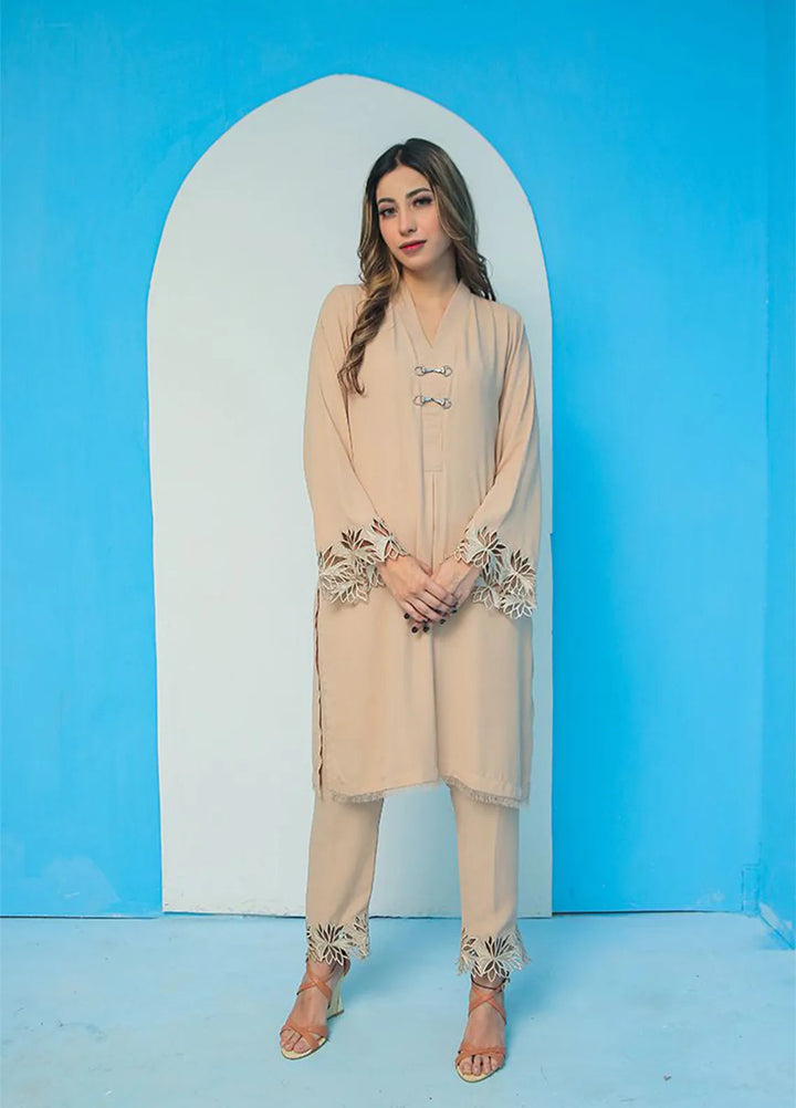 Eman Butt Pret Embroidered Georgette 2 Piece Suit Myra