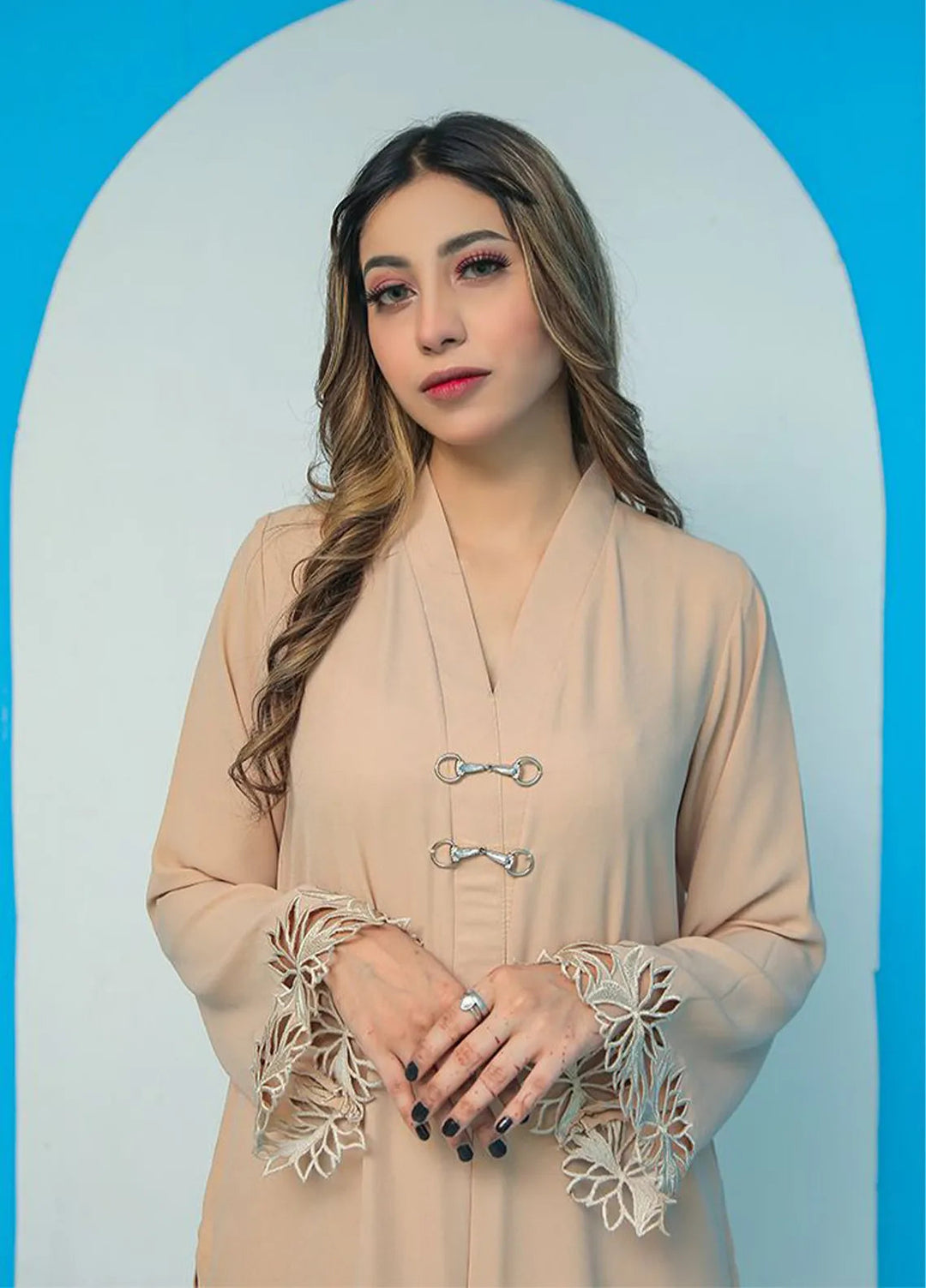 Eman Butt Pret Embroidered Georgette 2 Piece Suit Myra