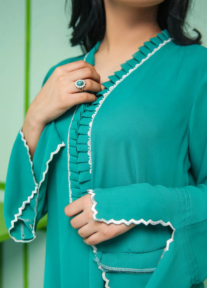 Eman Butt Pret Solid Georgette 2 Piece Suit Kyra