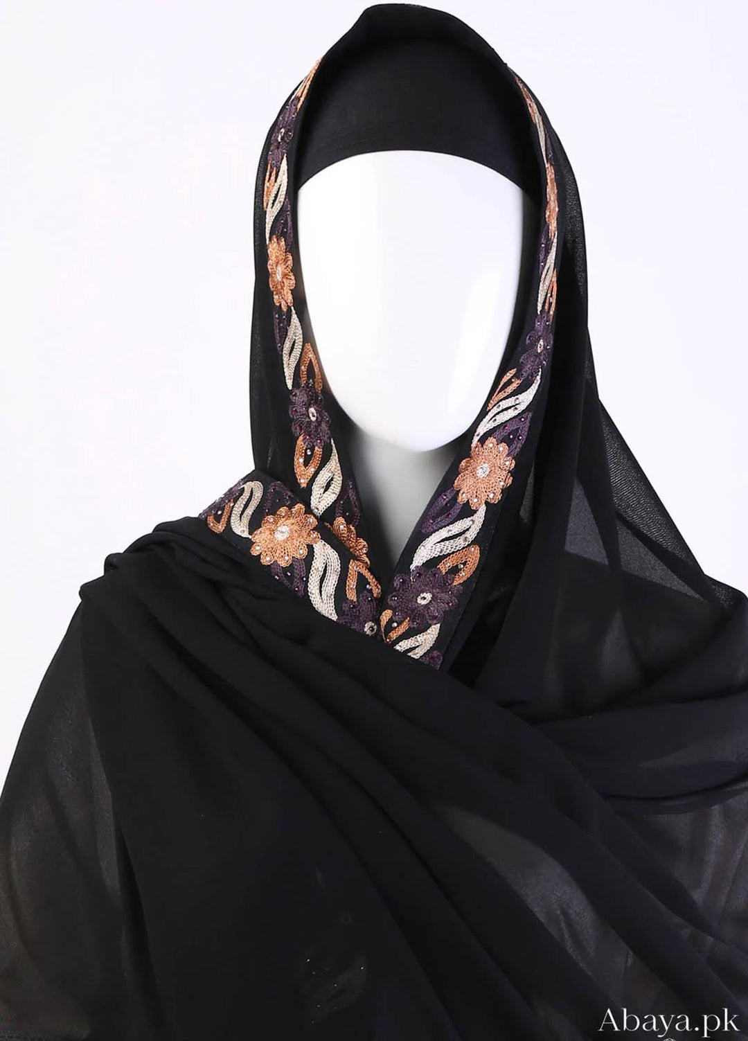 Abaya pk    Chadar ABA22EC Chaadar-001 - Embroidered Chadars