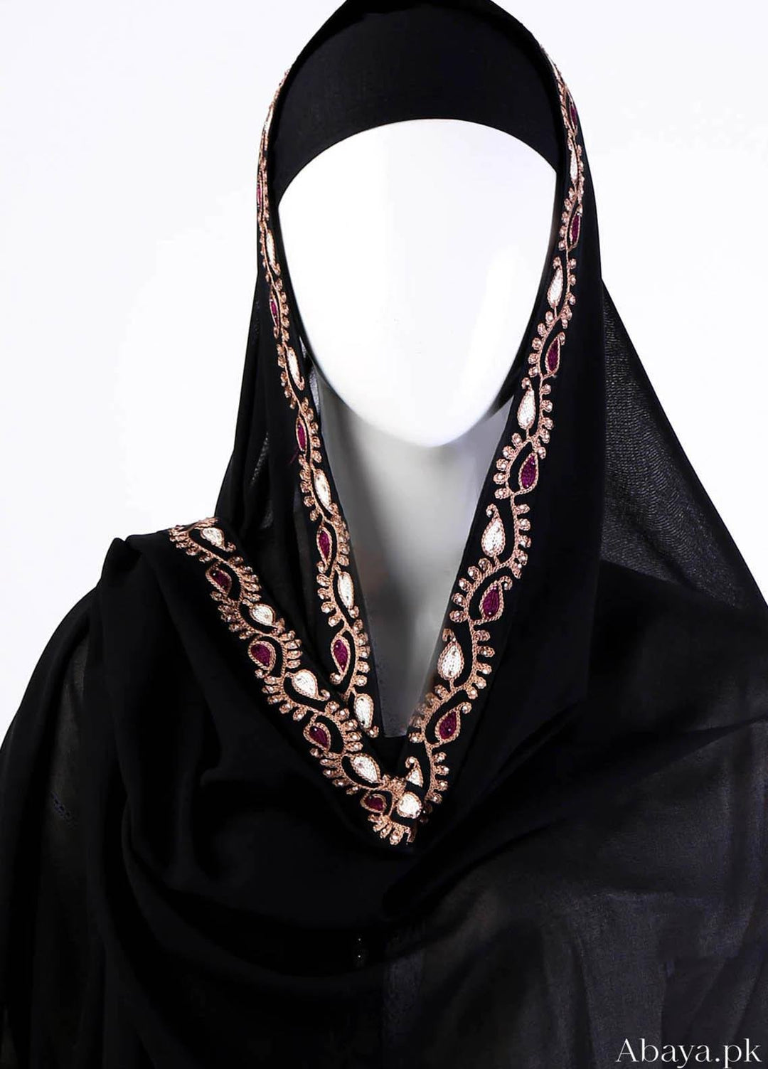 Abaya pk    Chadar ABA22EC Chaadar-007 - Embroidered Chadars