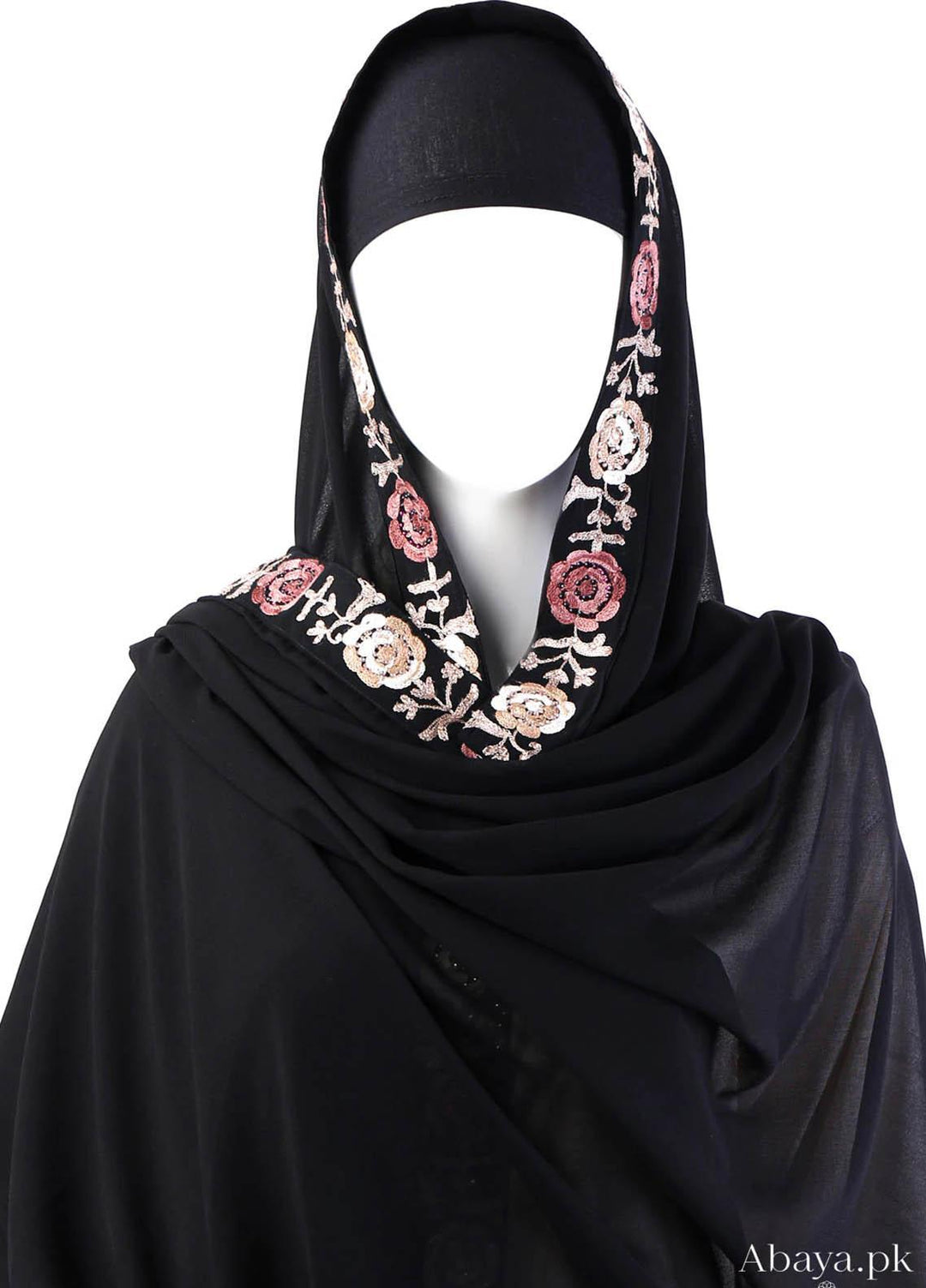 Abaya pk    Chadar ABA22EC Chaadar-009 - Embroidered Chadars