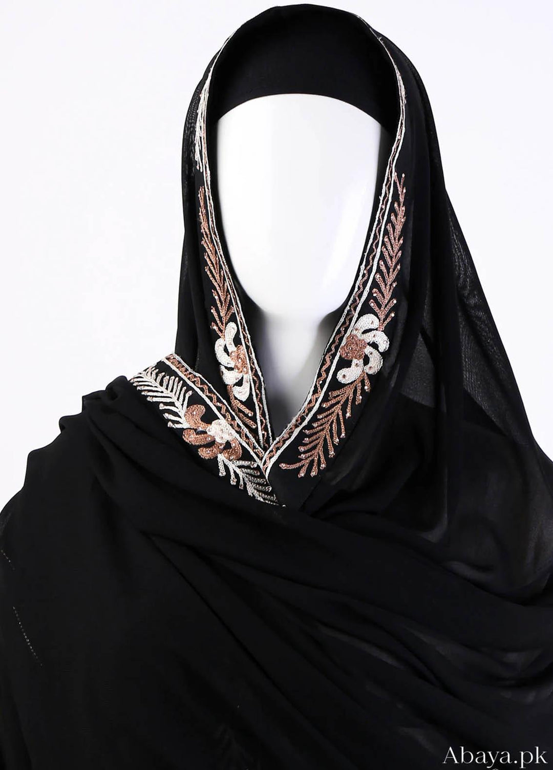 Abaya pk    Chadar ABA22EC Chaadar-010 - Embroidered Chadars