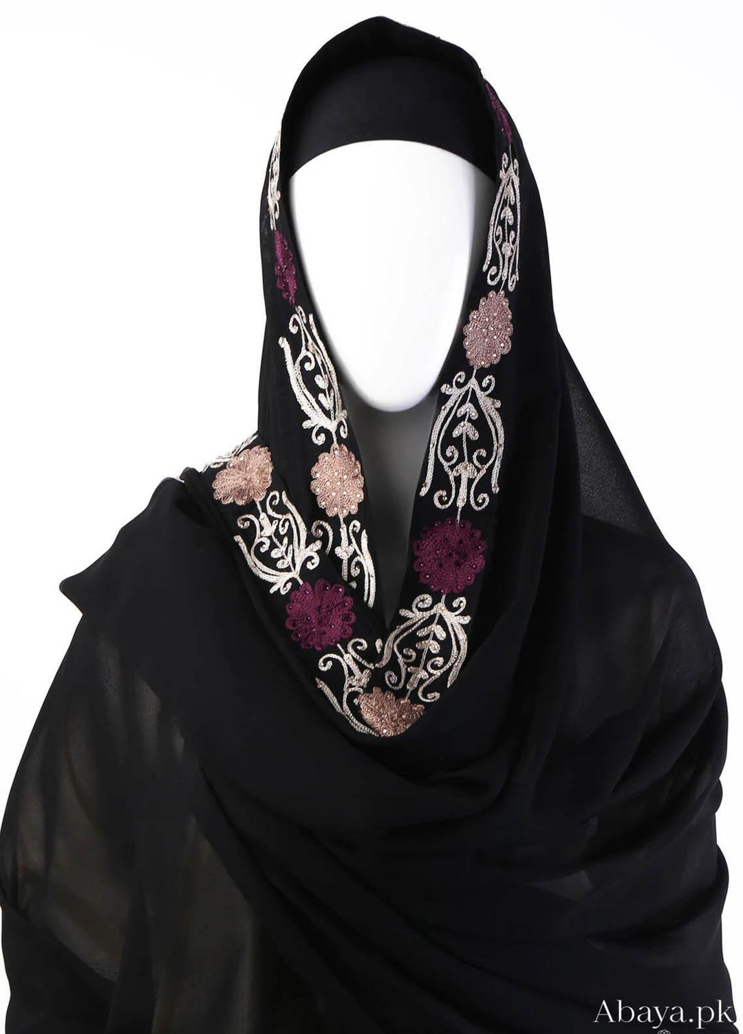 Abaya pk    Chadar ABA22EC Chaadar-011 - Embroidered Chadars