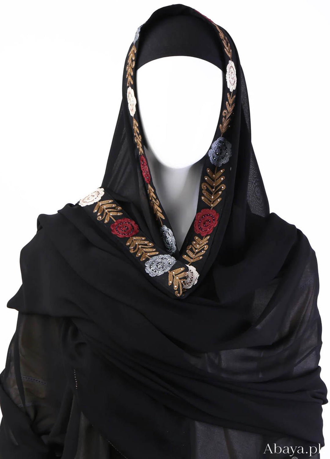 Abaya pk    Chadar ABA22EC Chaadar-013 - Embroidered Chadars