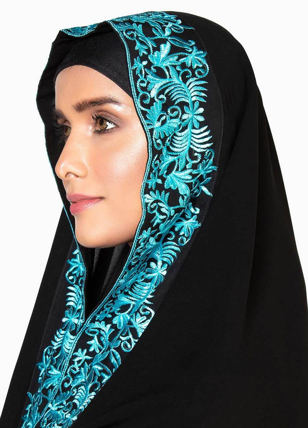 Abaya pk    Chadar ABA22EC Chaadar-Embroidered-109 - Embroidered Chadars