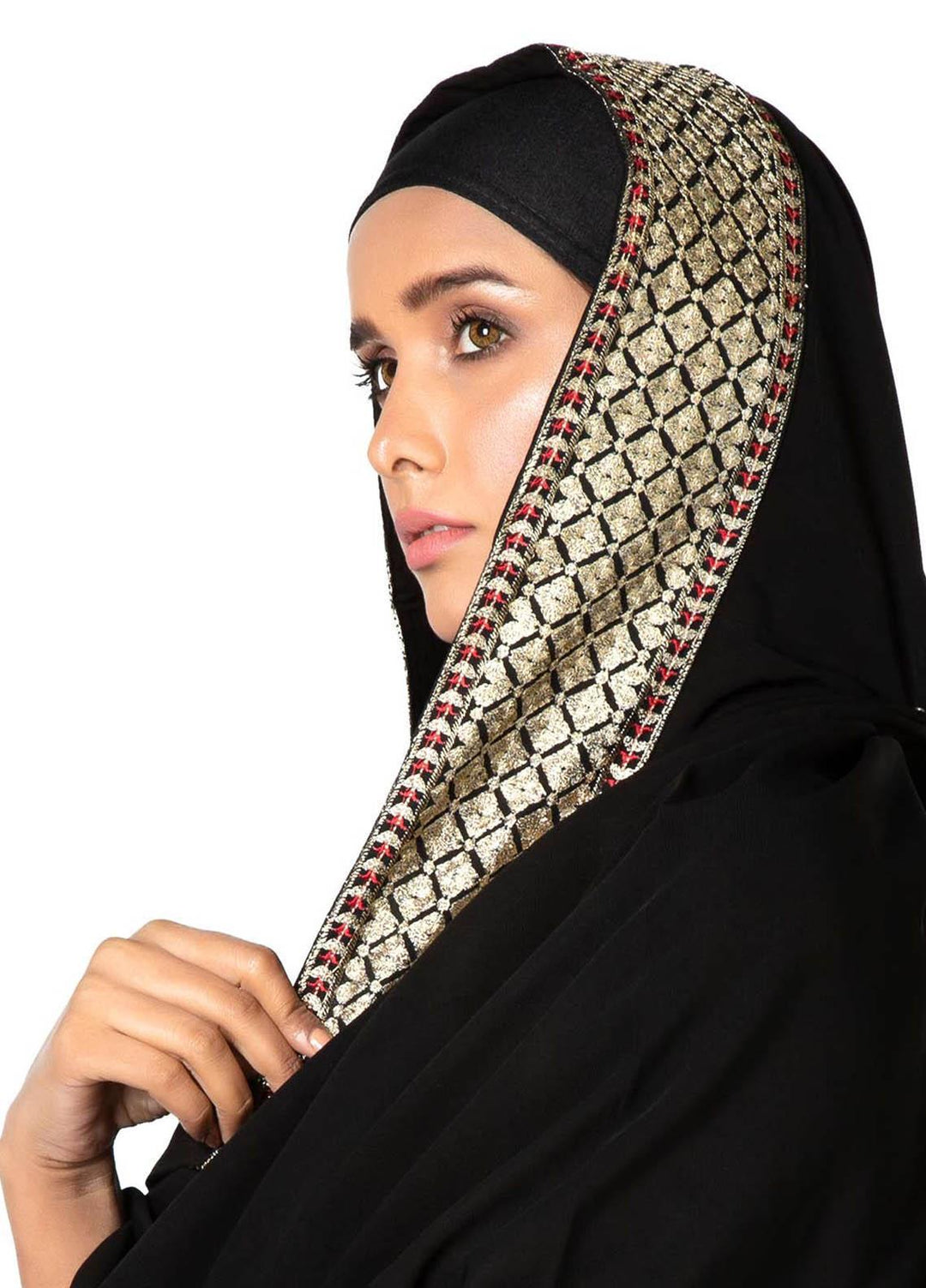 Abaya pk    Chadar ABA22EC Chaadar-Embroidered-113 - Embroidered Chadars