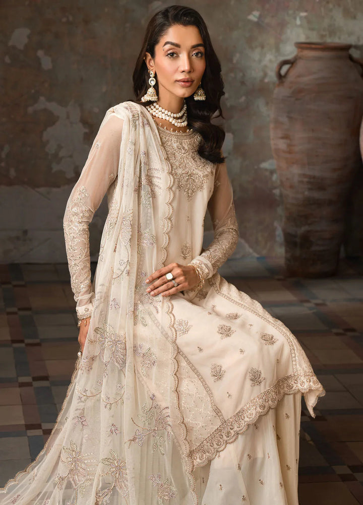 Emirah by Zarif Embroidered Net Suit Unstitched 3 Piece ZRF24E ZEF 06- Meera - Formal Collection