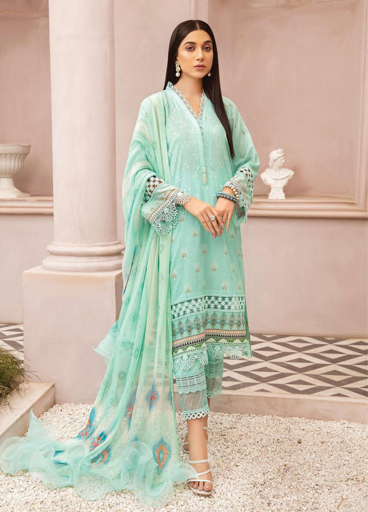 Emrose by LALA Textiles Digital Printed Lawn Suits Unstitched 3 Piece LT22EM VANEESA LA-0032 - Summer Collection
