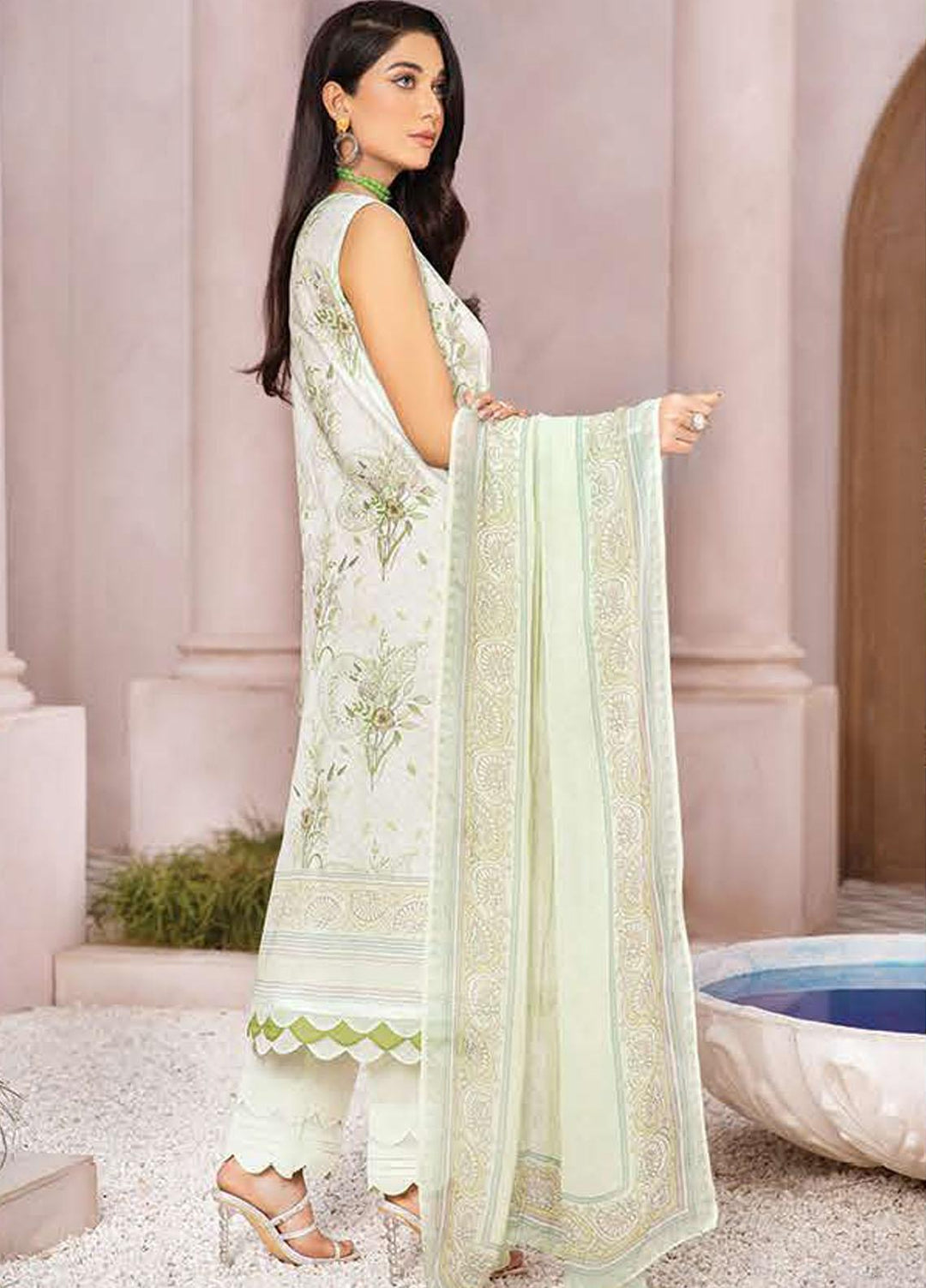 Emrose by LALA Textiles Digital Printed Lawn Suits Unstitched 3 Piece LT22EM VALERIE LA-0039 - Summer Collection