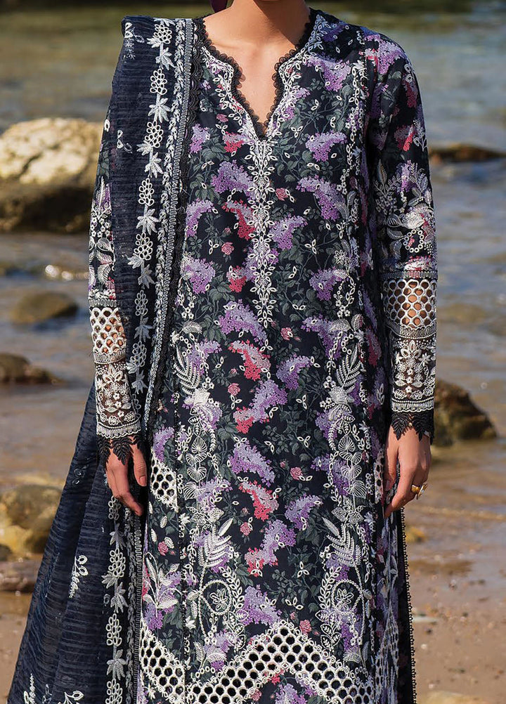 Endless by Afrozeh Embroidered Lawn Suits Unstitched 3 Piece AF25ES D-01 Velour - Summer Collection