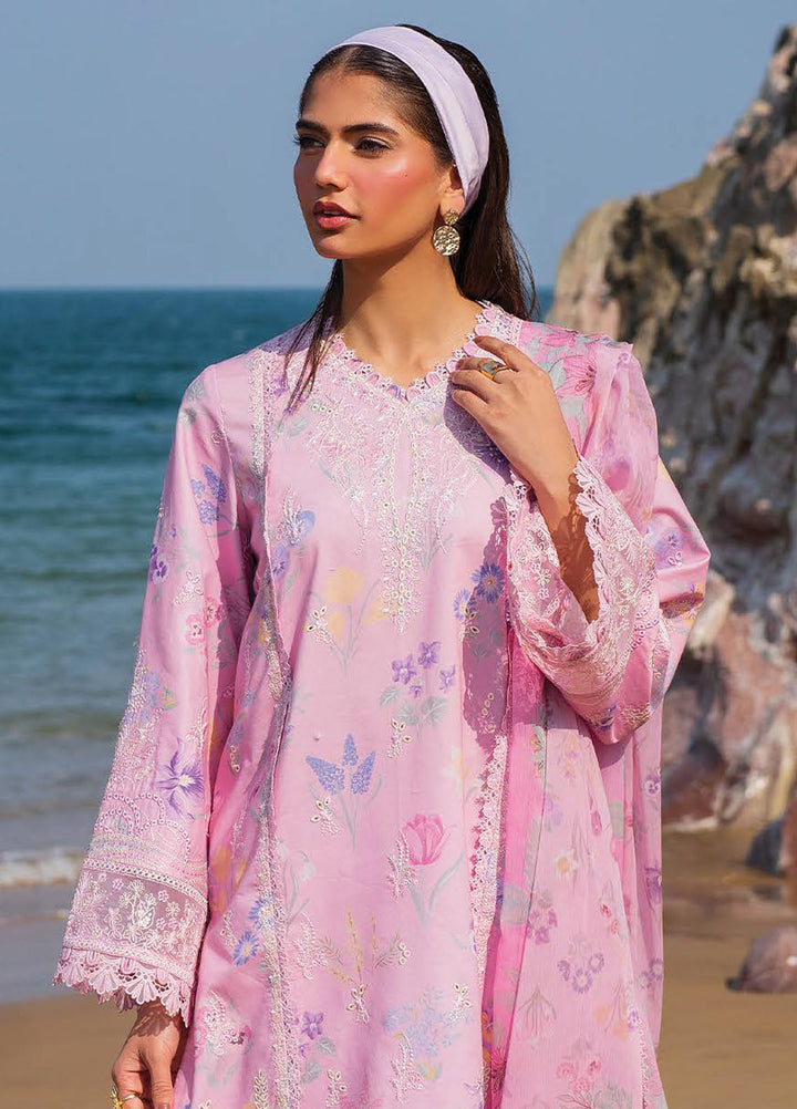 Endless by Afrozeh Embroidered Lawn Suits Unstitched 3 Piece AF25ES D-02 Gilded - Summer Collection