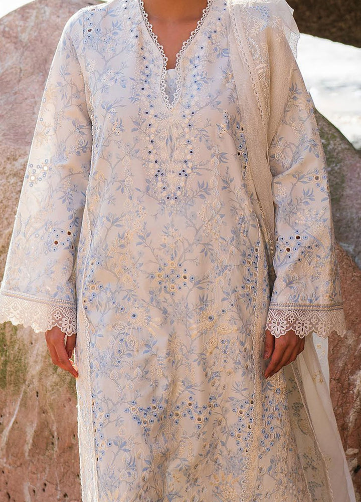 Endless by Afrozeh Embroidered Lawn Suits Unstitched 3 Piece AF25ES D-03 Nerida - Summer Collection