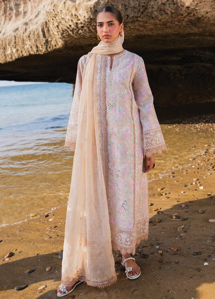 Endless by Afrozeh Embroidered Lawn Suits Unstitched 3 Piece AF25ES D-04 Zephyria - Summer Collection