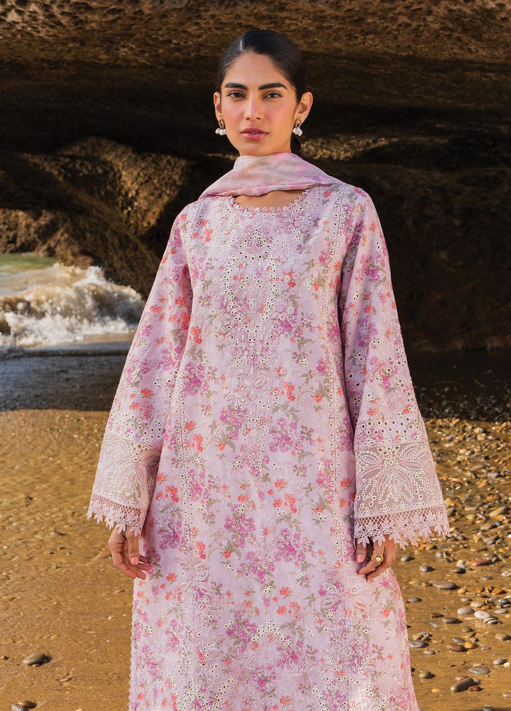 Endless by Afrozeh Embroidered Lawn Suits Unstitched 3 Piece AF25ES D-05 Zar - Summer Collection