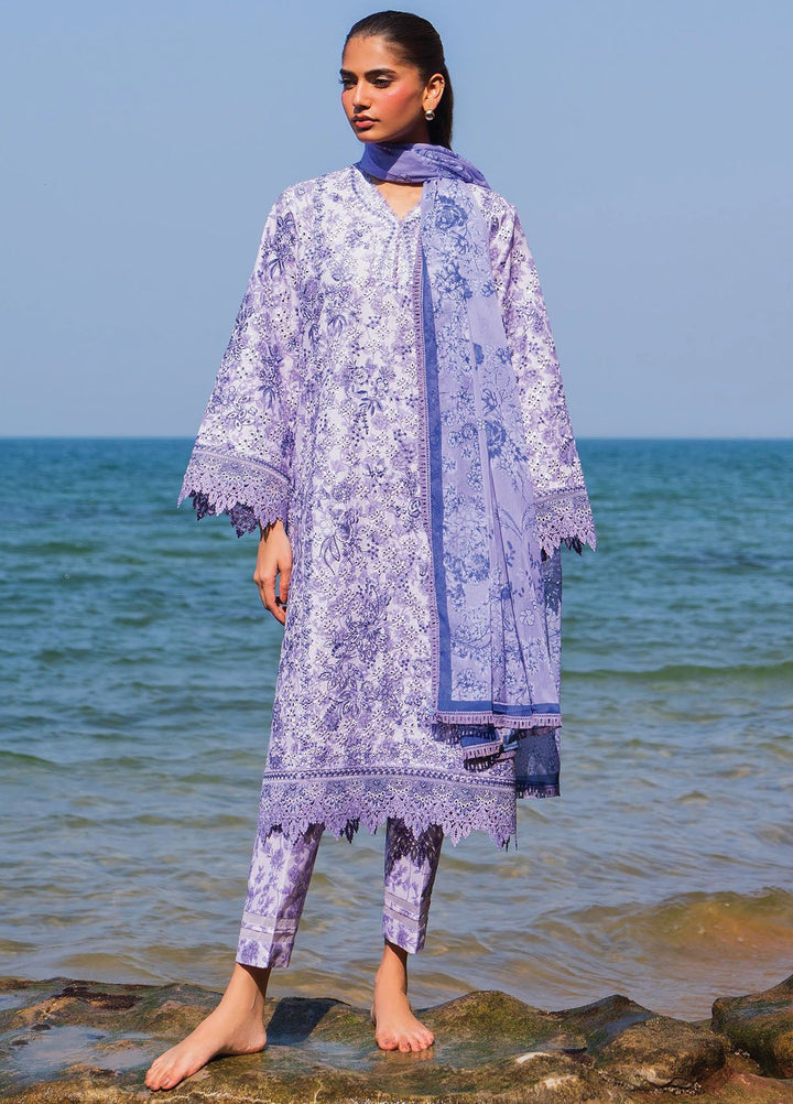 Endless by Afrozeh Embroidered Lawn Suits Unstitched 3 Piece AF25ES D-06 Verve - Summer Collection