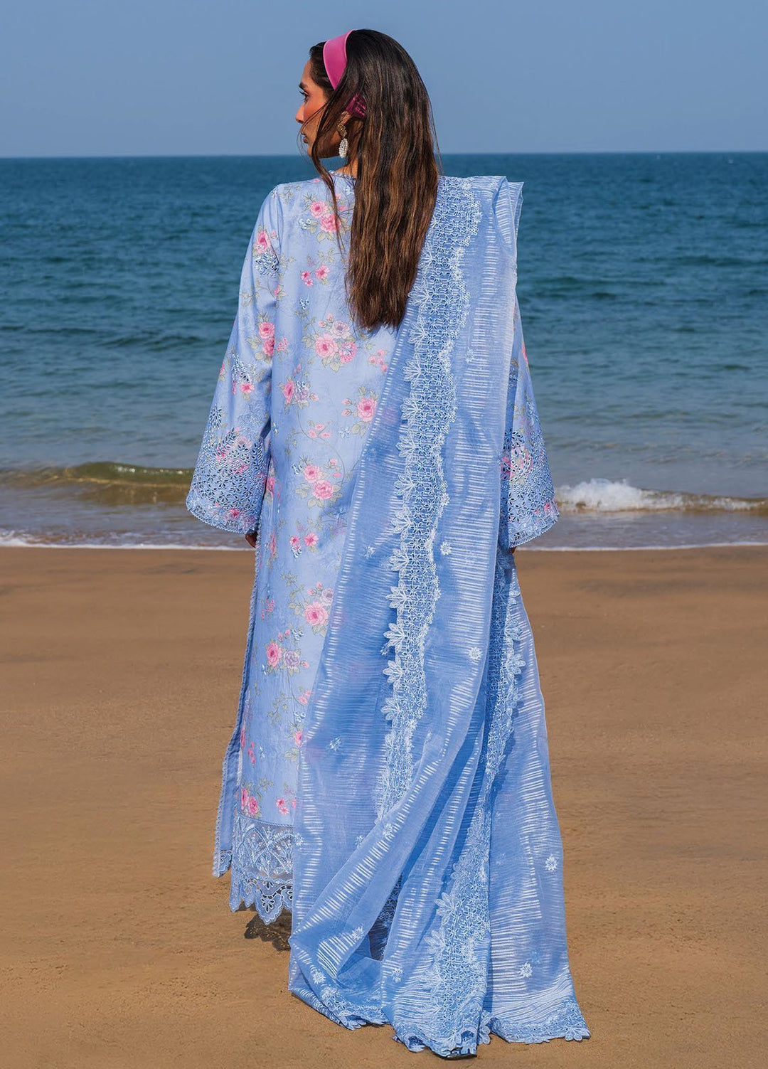 Endless by Afrozeh Embroidered Lawn Suits Unstitched 3 Piece AF25ES D-07 Lior - Summer Collection