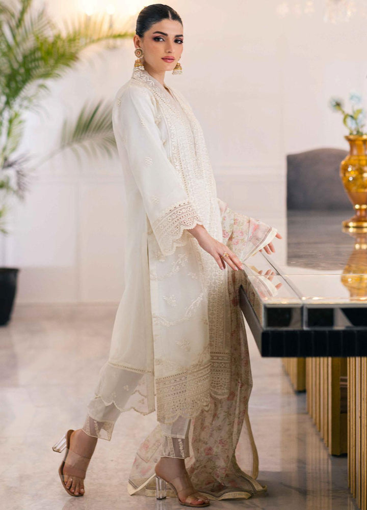 Ensembles By Azure Embroidered Organza Suits Unstitched 3 Piece AZU23ESE3 Heaven-Bliss  - Festive Collection