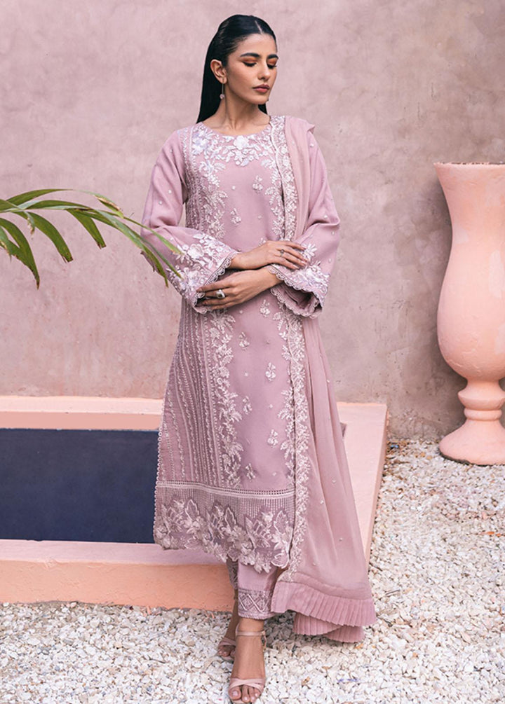 Ensembles By Azure Embroidered Organza Suits Unstitched 4 Piece AZU24ES AS-114 Candy Bliss - Festive Collection