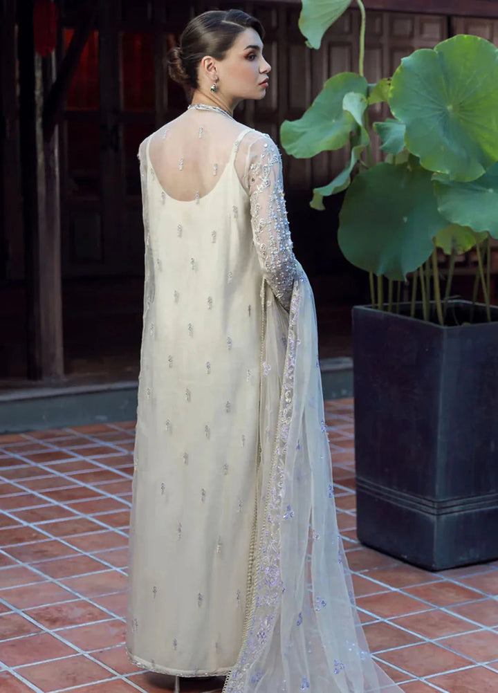 Ermina By Ezra Embroidered Net Suit Unstitched 4 Piece EZ24E D-07 Zaira - Formal Collection