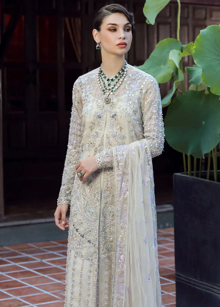 Ermina By Ezra Embroidered Net Suit Unstitched 4 Piece EZ24E D-07 Zaira - Formal Collection