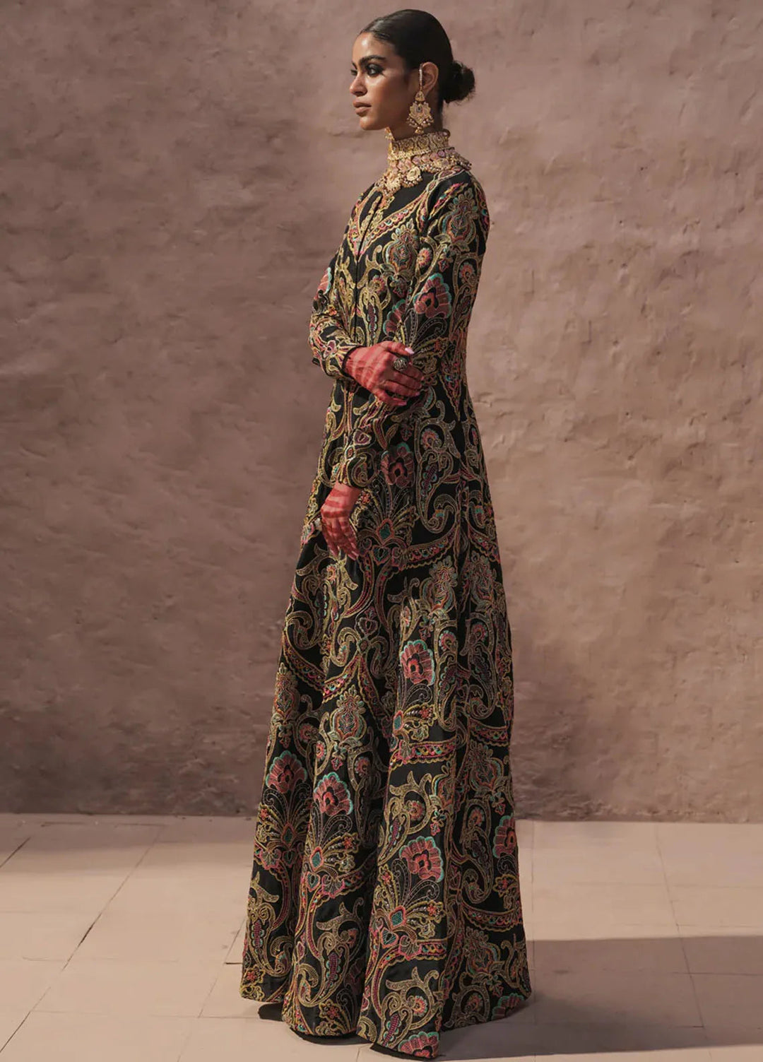 Erum Khan Pret Embroidered Suit Marvi