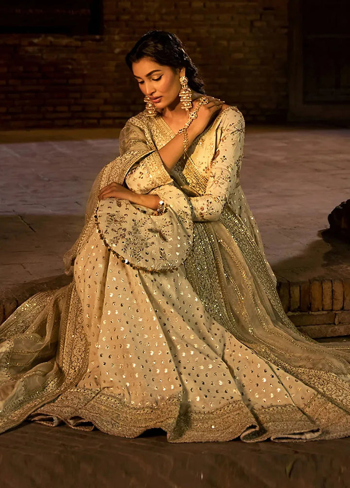 Erum Khan Pret Embroidered 3 Piece Suit Badshah Begum