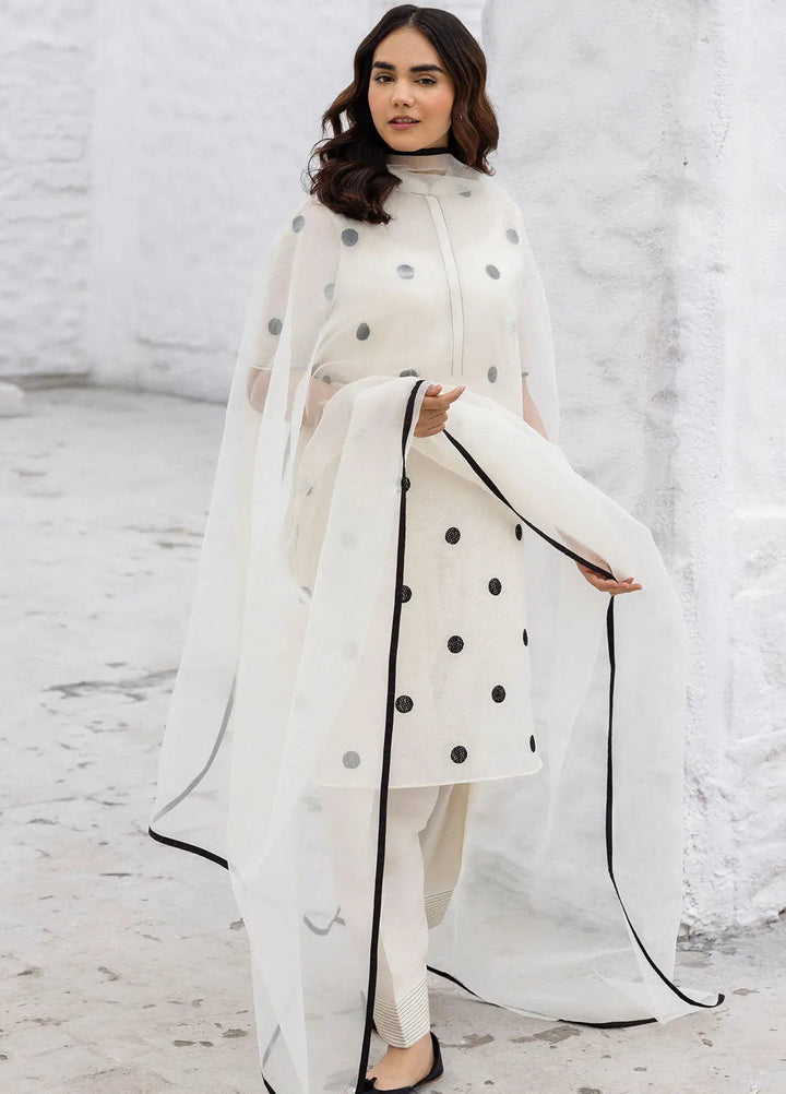 Erum Khan Pret Embroidered Cotton Karandi 3 Piece Suit Elara