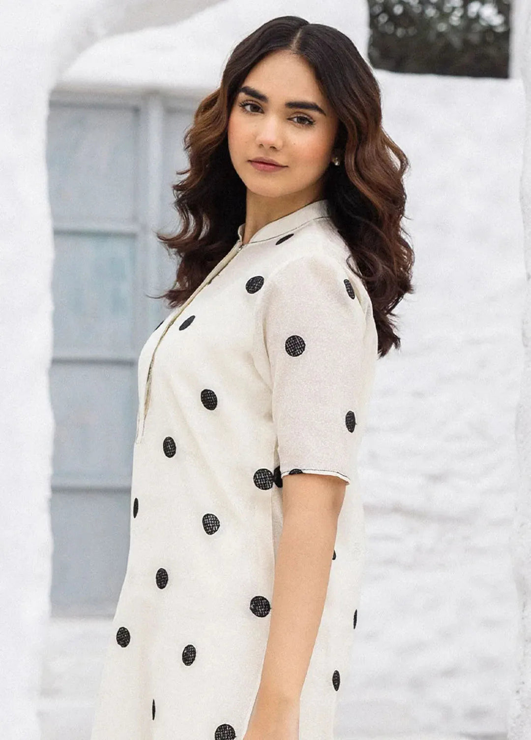 Erum Khan Pret Embroidered Cotton Karandi 3 Piece Suit Elara