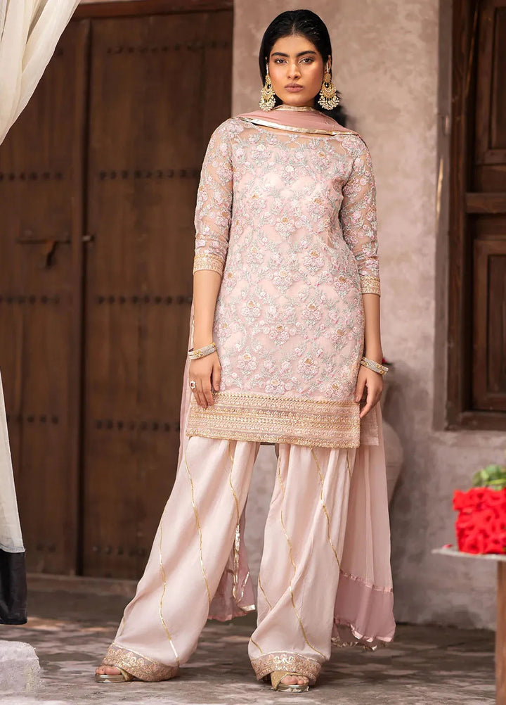 Erum Khan Pret Embroidered Organza 3 Piece Suit Kamal