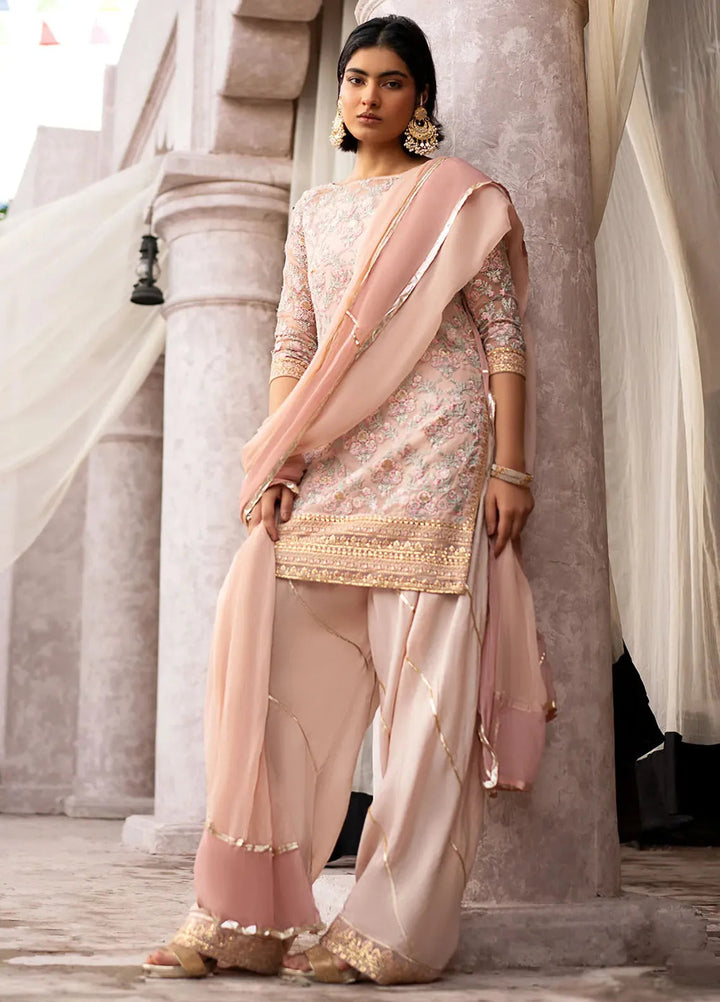 Erum Khan Pret Embroidered Organza 3 Piece Suit Kamal