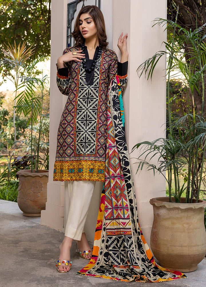Erum Mishra By ZS Textiles Printed Lawn Suits Unstitched 3 Piece ZS22EM 06 - Summer Collection